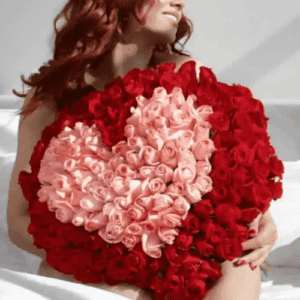 Ramo de flores en forma de corazón en CDMX a domicilio enviado desde nuestra florería en CDMX