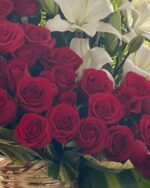 Rosas rojas amor real