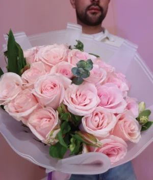 Florerías en Puebla con ramos de flores rosas para cada ocasión especial, flores a domicilio en Puebla naturales y frescas