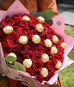 Florería en Puebla con ramos de rosas dulce sentir, flores a domicilio en Puebla con entregas el mismo día