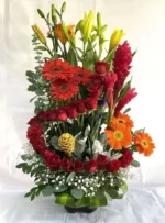 arreglo contencion floral. de Florerias en Queretaro, flores a domicilio en Queretaro