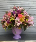 Arreglo de flores multicolor de Florerias en Queretaro, flores a domicilio en Queretaro