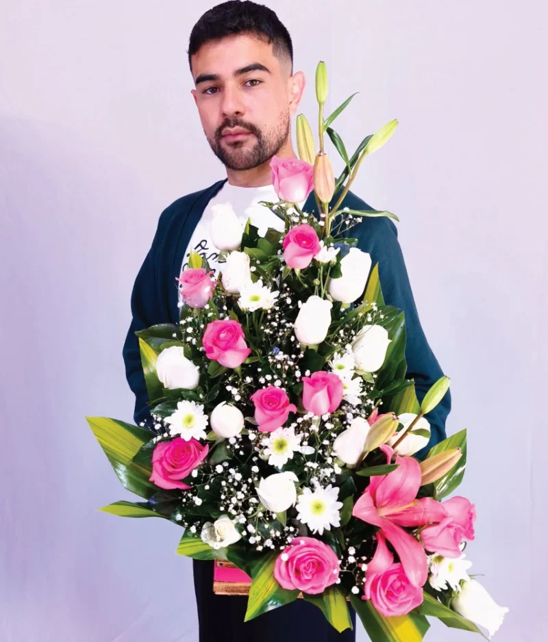 FY0088-Amor-campante-4 Florerías en Querétaro | Arreglo de flores | Flores a domicilio en Querétaro