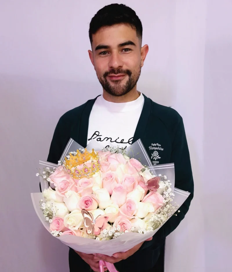 Florerías en Tijuana con entregas de flores a domicilio el mismo día, ramos de rosas blancas