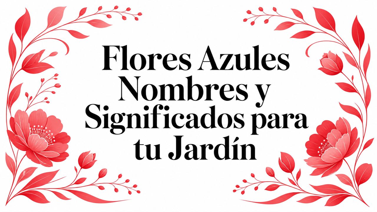 Flores azules, nombres y significado, florerías en Tijuana