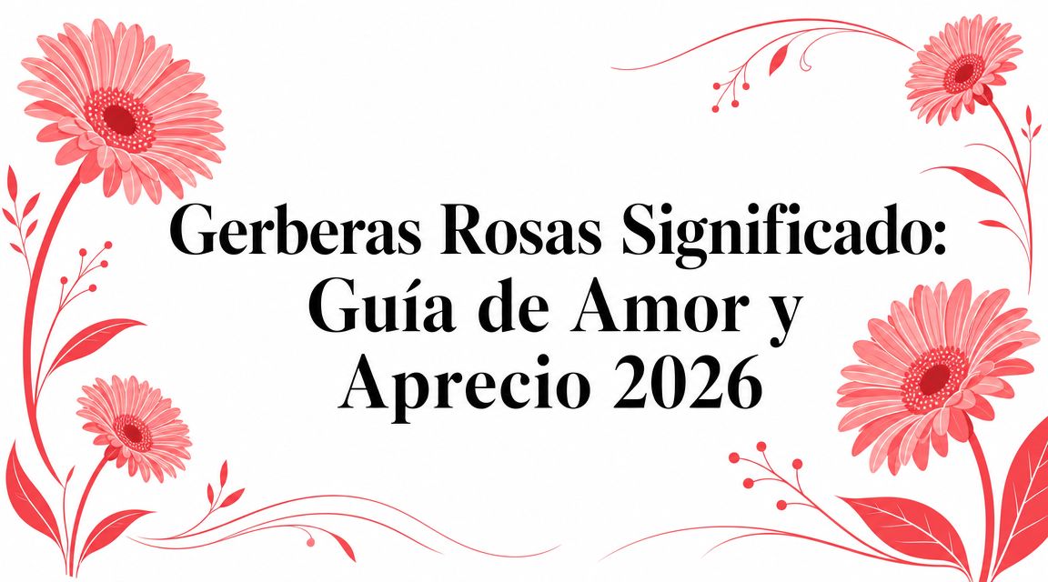 Banner post gerberas rosas significado. Florerias en Tijuana con envio de flores a domicilio