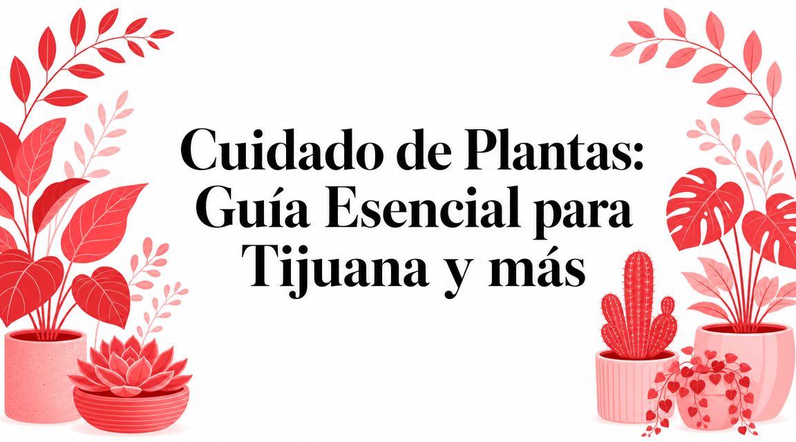 Florería en Tijuana, guia esencial para cuidado de plantas